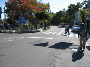 旧軽井沢交差点