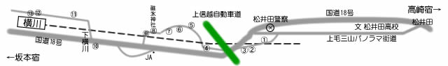 松井田地図